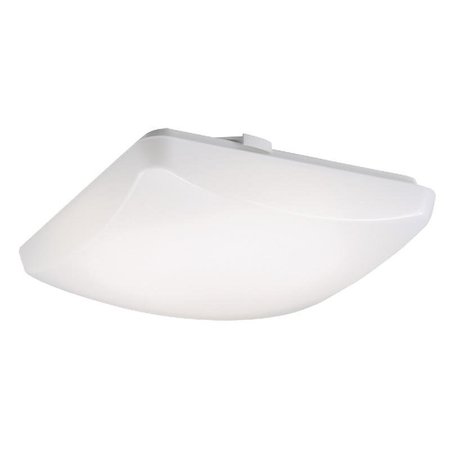 METALUX Square Flush Mount Ceiling Light, 120 V, 139 W, LED Lamp, 1100 Lumens Lumens, 4000 K Color Temp FM11WSCCR